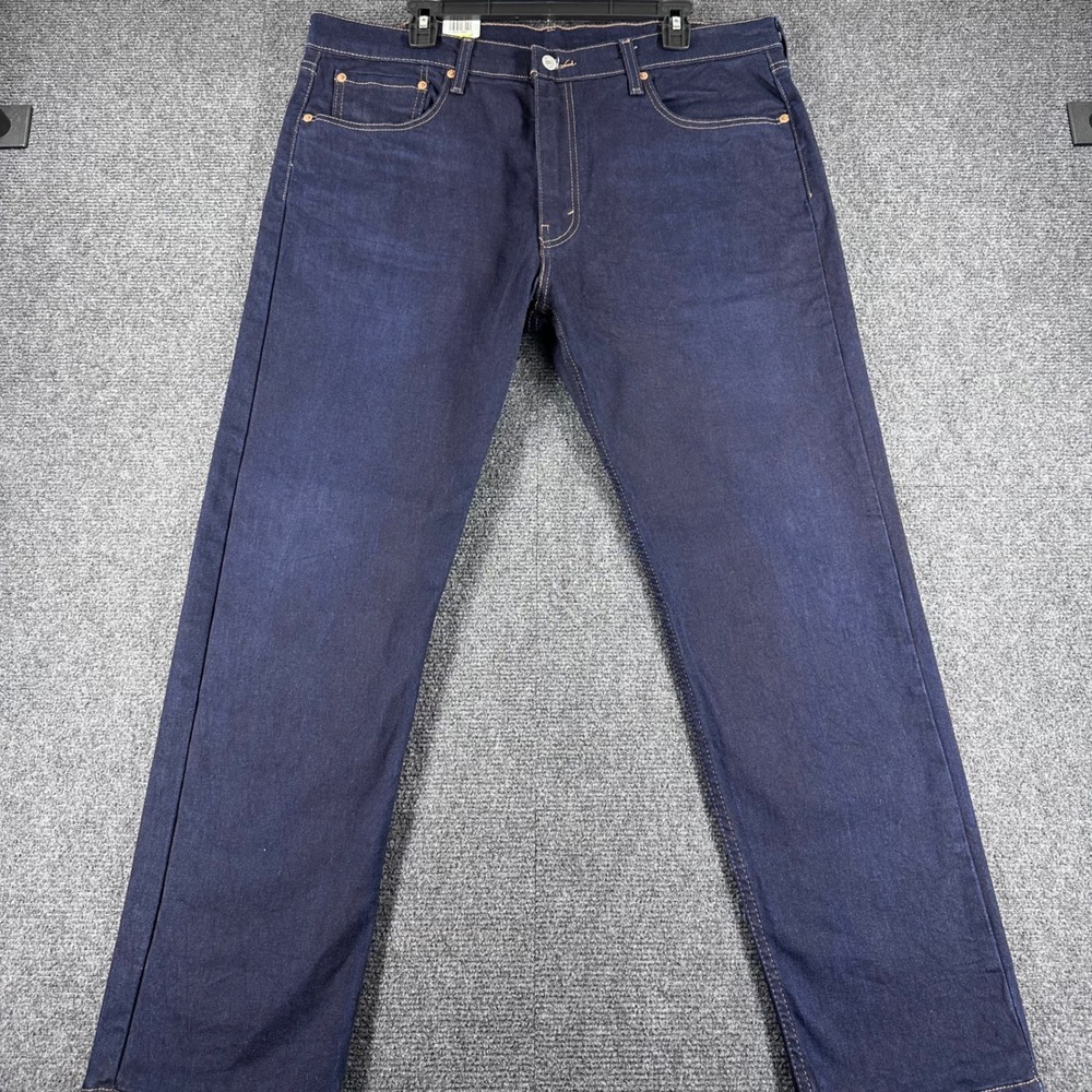 Levi's 502 Taper Jeans Mens 38x30 W38 L30 Indigo Blue Levi's Flex Stretch NWT